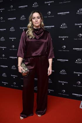 Actress Iina Kuustonen attends the THE FREYAS – Nordic Film & TV Awards at Finlandia Hall in Helsinki, Finland September 22, 2026. THE FREYAS is a new annual Nordic film and television awards gala that celebrates the most significant talent and international success from the Nordic and Baltic countries. The inaugural event takes place in Helsinki, followed by Copenhagen in 2027, with The Freyas hosted annually in one of the Nordic capitals. - RONI REKOMAA Helsinki Finland  Copyright: xRonixRekomaax xGylOTaM5QE
