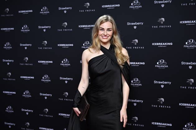 LKS 20260922 Actress Anni Grönberg attends the THE FREYAS – Nordic Film & TV Awards at Finlandia Hall in Helsinki, Finland September 22, 2026. THE FREYAS is a new annual Nordic film and television awards gala that celebrates the most significant talent and international success from the Nordic and Baltic countries. The inaugural event takes place in Helsinki, followed by Copenhagen in 2027, with The Freyas hosted annually in one of the Nordic capitals. - RONI REKOMAA Helsinki Finland  Copyright: xRonixRekomaax Q9zGGh9q37E
