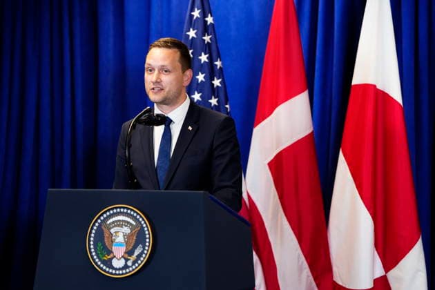 U.S., Denmark, Greenland: Prime Minister Mette Frederiksen, Greenland’s head of government Jens Frederik Nielsen, and U.S. President Donald Trump during the signing ceremony at the UN building in New York on Tuesday, September 22, 2026. Photo by Mads Claus Rasmussen, Scanpix 2026, New York, Denmark  Copyright: MadsxClausxRasmussenx spdk20260922-173604-L