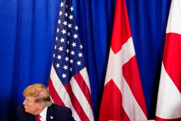 U.S., Denmark, Greenland: Prime Minister Mette Frederiksen, Greenland s head of government Jens Frederik Nielsen, and U.S. President Donald Trump during the signing ceremony at the UN building in New York on Tuesday, September 22, 2026. Photo by Mads Claus Rasmussen, Scanpix 2026, New York, Denmark  Copyright: MadsxClausxRasmussenx spdk20260922-173347-L