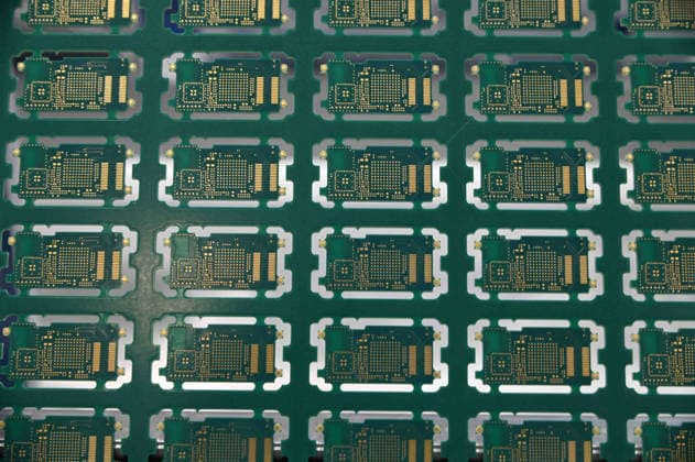 Circuit boards, circuits, electronics, electronic components, feature, background image, stock photo, EUDEX Euro Defense Expo trade show, on September 22, 2026, at Messe Essen, Germany