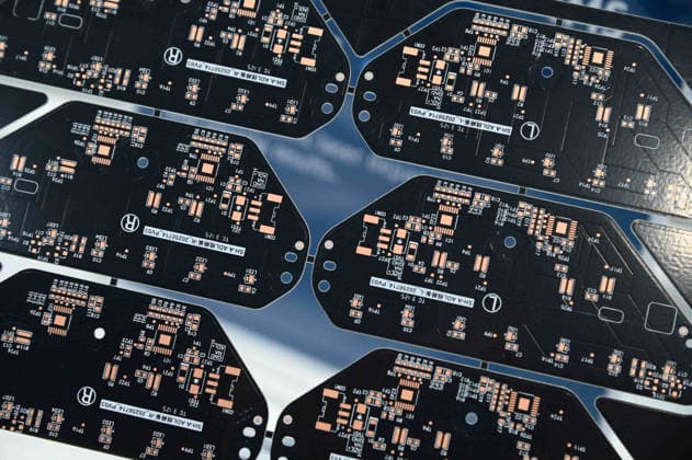 Circuit boards, circuits, electronics, electronic components, feature, background image, stock photo, EUDEX Euro Defense Expo trade show, on September 22, 2026, at Messe Essen, Germany