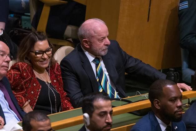 United Nations General Assembly The President of the Republic of Brazil, Luiz Inacio Lula da Silva, and the First Lady, Rosangela da Silva, during the 81st General Assembly of the United Nations at UN headquarters in New York, United States, on Tuesday, September 22, 2026. new york united nations NY united states Copyright: xWILLIAMxVOLCOVx