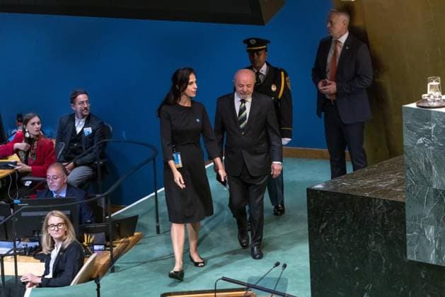 United Nations General Assembly The President of the Republic of Brazil, Luiz Inacio Lula da Silva, speaks during the 81st General Assembly of the United Nations at UN headquarters in New York, United States, on Tuesday, September 22, 2026. new york united nations NY united states Copyright: xWILLIAMxVOLCOVx