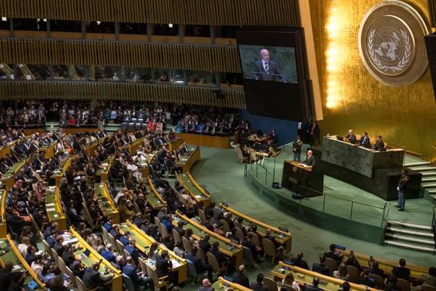 United Nations General Assembly The President of the Republic of Brazil, Luiz Inacio Lula da Silva, speaks during the 81st General Assembly of the United Nations at UN headquarters in New York, United States, on Tuesday, September 22, 2026. new york united nations NY united states Copyright: xWILLIAMxVOLCOVx