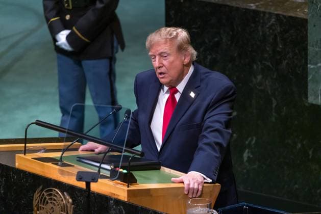 United Nations General Assembly US President Donald Trump speaks during the 81st United Nations General Assembly at UN headquarters in New York, USA, on Tuesday, September 22, 2026. new york united nations NY united states Copyright: xWILLIAMxVOLCOVx
