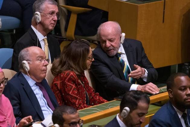 United Nations General Assembly The President of the Republic of Brazil, Luiz Inacio Lula da Silva, and the First Lady, Rosangela da Silva, during the 81st General Assembly of the United Nations at UN headquarters in New York, United States, on Tuesday, September 22, 2026. new york united nations NY united states Copyright: xWILLIAMxVOLCOVx