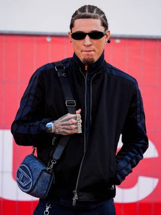IPA88833469 - Milan, Milan Women™s Fashion Week Spring Summer 2027 - Diesel fashion show - guests - Pictured: Rondo da Sosa  Copyright: xRiccardoxGiordanox xRiccardoxGiordanox IPA88833469