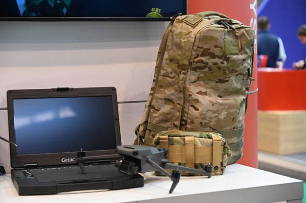 Drone, laptop, portable in a backpack, EUDEX Euro Defense Expo, on September 22, 2026, at Messe Essen, Germany