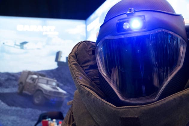 Protective suits for explosive ordnance disposal teams, bomb disposal, EUDEX Euro Defense Expo, on September 22, 2026, at Messe Essen in Germany