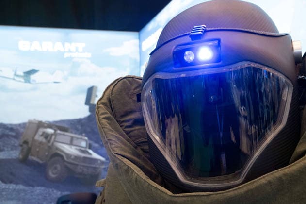 Protective suits for explosive ordnance disposal teams, bomb disposal, EUDEX Euro Defense Expo, on September 22, 2026, at Messe Essen in Germany