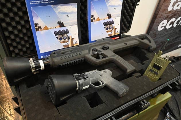 Defense equipment, jamming devices for use against drones, EUDEX Euro Defense Expo, on September 22, 2026, at Messe Essen, Germany