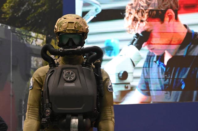 Protective suit, respiratory protection, soldier s breathing apparatus, diver, EUDEX Euro Defense Expo, on September 22, 2026, at Messe Essen, Germany