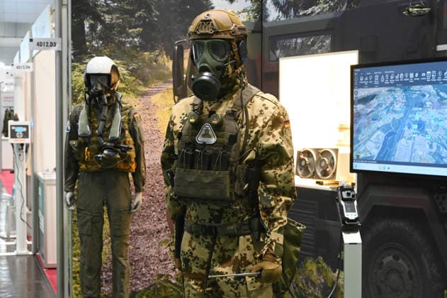 Respiratory protection equipment, toxic substance detector, contamination, decontamination, protective equipment, gas mask, NBC protective mask, EUDEX Euro Defense Expo trade show, on September 22, 2026, at Messe Essen, Germany