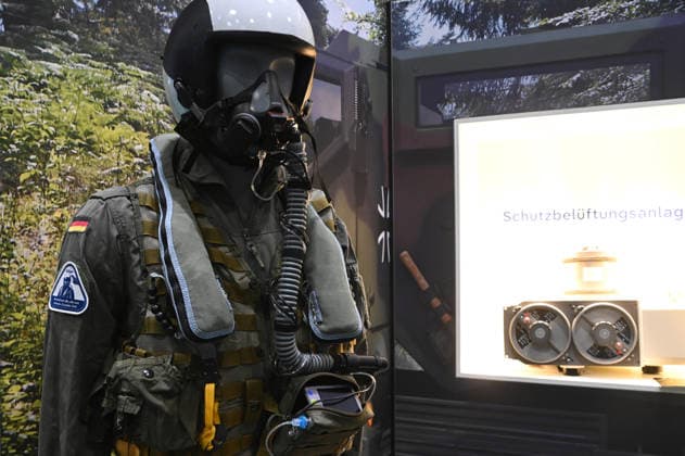 Respiratory protection equipment, contamination, decontamination, protective gear, gas mask, NBC protective mask, EUDEX Euro Defense Expo trade show, on September 22, 2026, at Messe Essen, Germany