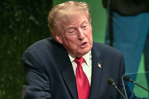 Trump Addresses the United Nations General Assembly United States President Donald J Trump addresses the opening of the 81st Session of the United Nations General Assembly at United Nations Headquarters in New York, New York, USA on Tuesday, 22 September, 2026. Photo by Kyle Mazza CNP ABACAPRESS.COM New York New York United States  Copyright: xCNP ABACAx