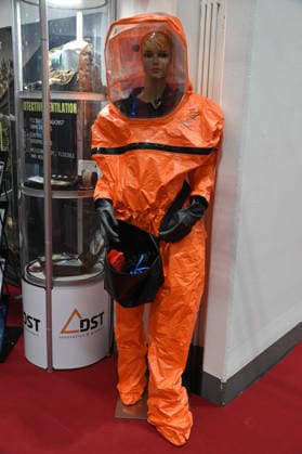 Protective equipment against toxic substances, respiratory protection equipment, contamination, decontamination, protective equipment, gas mask, NBC protective mask, EUDEX Euro Defense Expo trade show, on September 22, 2026, at Messe Essen, Germany