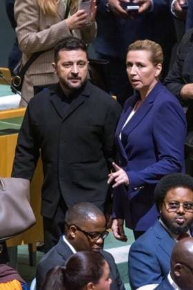 United Nations General Assembly Ukrainian President Volodymyr Zelensky, during the 81st United Nations General Assembly at UN headquarters in New York, United States, on Tuesday, September 22, 2026. NEW YORK NY UNITED STATES Copyright: xWILLIAMxVOLCOVx
