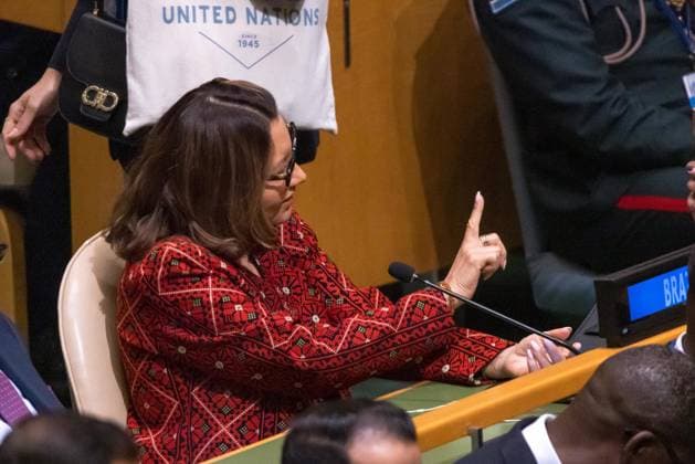 United Nations General Assembly The First Lady of Brazil, Rosangela Lula da Silva, known as Janja, during the 81st General Assembly of the United Nations at UN headquarters in New York, United States, on Tuesday, September 22, 2026. NEW YORK NY UNITED STATES Copyright: xWILLIAMxVOLCOVx