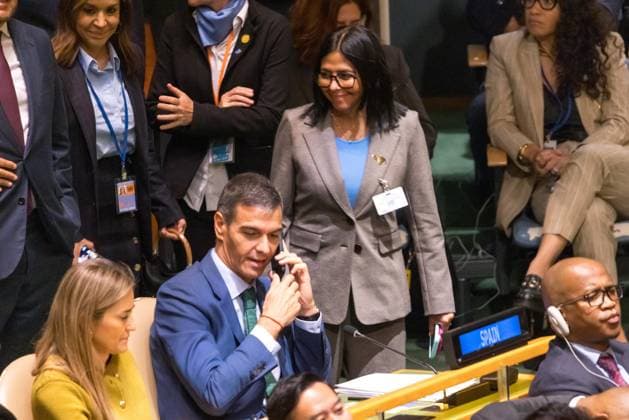 United Nations General Assembly Venezuelan interim president Delcy Rodriguez during the 81st United Nations General Assembly at UN headquarters in New York, United States, on Tuesday, September 22, 2026. NEW YORK NY UNITED STATES Copyright: xWILLIAMxVOLCOVx