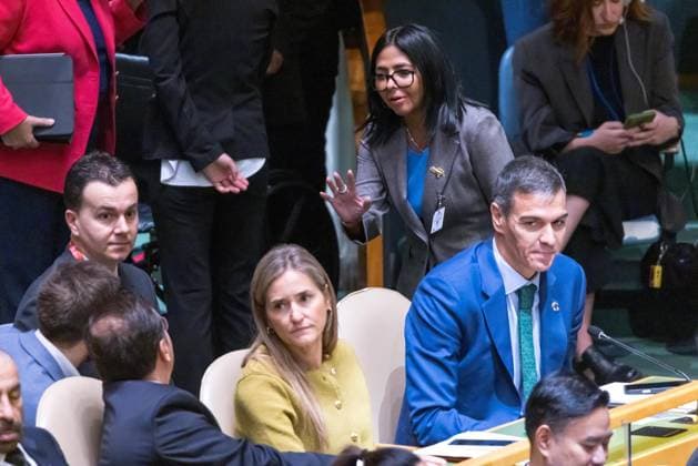 United Nations General Assembly Venezuelan interim president Delcy Rodriguez during the 81st United Nations General Assembly at UN headquarters in New York, United States, on Tuesday, September 22, 2026. NEW YORK NY UNITED STATES Copyright: xWILLIAMxVOLCOVx
