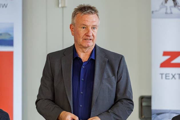 September 22, 2026, Mönchengladbach: Detlef Braun, Managing Director of the Textile Academ