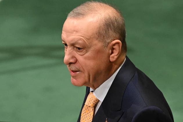 President Erdogan of Türkiye Addresses the United Nations General Assembly President Recep Tayyip Erdogan of the Republic of Türkiye, addresses the opening of the 81st Session of the United Nations General Assembly at United Nations Headquarters in New York, New York, USA on Tuesday, 22 September, 2026. Photo by Kyle Mazza CNP ABACAPRESS.COM New York New York United States  Copyright: xCNP ABACAx
