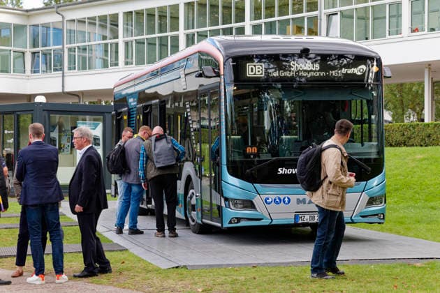 InnoTrans 2026 Transportation Technology Trade Fair, September 22, Berlin, Germany: The international InnoTrans transportation technology trade fair in the exhibition halls beneath Berlin s Radio Tower. Pictured: