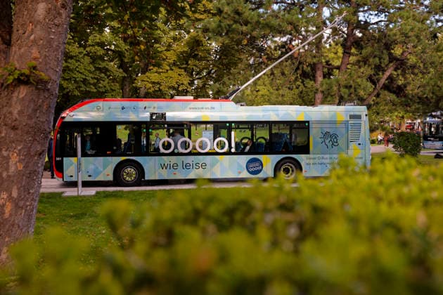 InnoTrans 2026 Transportation Technology Trade Fair, September 22, Germany, Berlin: The international InnoTrans transportation technology trade fair in the exhibition halls beneath Berlin s Radio Tower. Pictured: a Skoda trolleybus