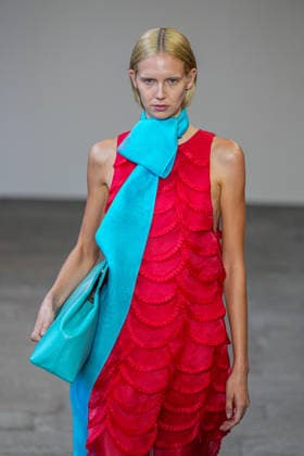 IPA88836102 - Milan, Milan Women™s Fashion Week Spring Summer 2027 - Women™s Fashion, Spring Summer 2027 - J.Salinas fashion show - runway in the photo: models  Copyright: xRiccardoxGIordanox xRiccardoxGiordano IPAx IPA88836102