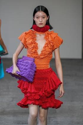 IPA88836104 - Milan, Milan Women™s Fashion Week Spring Summer 2027 - Women™s Fashion, Spring Summer 2027 - J.Salinas fashion show - runway in the photo: models  Copyright: xRiccardoxGIordanox xRiccardoxGiordano IPAx IPA88836104