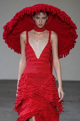 IPA88836109 - Milan, Milan Women™s Fashion Week Spring Summer 2027 - Women™s Fashion, Spring Summer 2027 - J. Salinas fashion show - runway pictured: models  Copyright: xRiccardoxGIordanox xRiccardoxGiordano IPAx IPA88836109