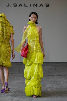 IPA88836215 - Milan, Milan Women™s Fashion Week Spring Summer 2027 - Women™s Fashion, Spring Summer 2027 - J.Salinas fashion show - runway in the photo: models  Copyright: xRiccardoxGIordanox xRiccardoxGiordano IPAx IPA88836215