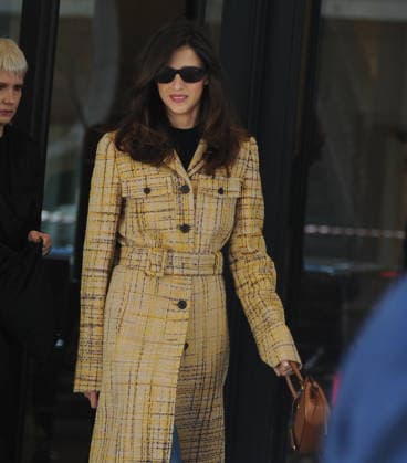 RECORD DATE NOT STATED IPA88835947 - Milan—Photo by Mimmo Carriero—Benedetta Porcaroli leaves the hotel to attend the Prada fashion show  Copyright: xx xx IPA88835947