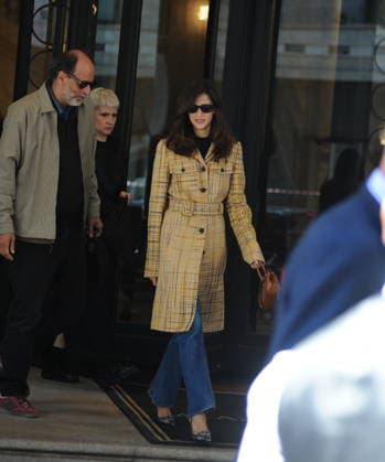 RECORD DATE NOT STATED IPA88835949 - Milan—Photo by Mimmo Carriero—Benedetta Porcaroli leaves the hotel to attend the Prada fashion show  Copyright: xx xx IPA88835949