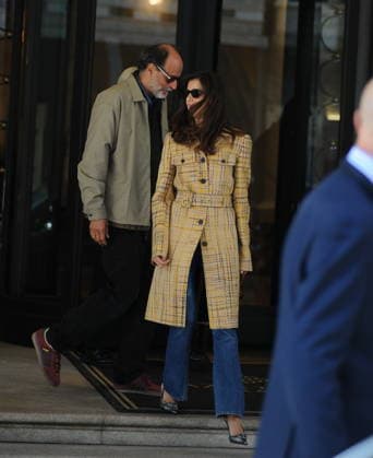 RECORD DATE NOT STATED IPA88835951 - Milan—Photo by Mimmo Carriero—Benedetta Porcaroli leaves the hotel to attend the Prada fashion show  Copyright: xx xx IPA88835951