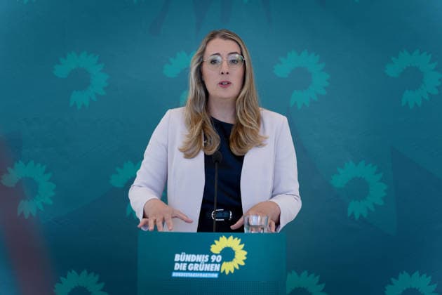 Press Statement, Alliance 90 The Greens, Katharina Dröge Press Statement, Reichstag Building, Bundestag Caucus, Alliance 90 The Greens, Chairwoman, Katharina Dröge Berlin Berlin GER