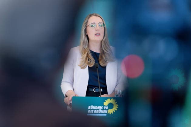 Press Statement, Alliance 90 The Greens, Katharina Dröge Press Statement, Reichstag Building, Bundestag Caucus, Alliance 90 The Greens, Chairwoman, Katharina Dröge Berlin Berlin GER
