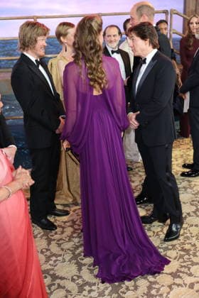 . 22 09 2026. London, United Kingdom. Prince William and Kate Middleton, the Prince and Princess of Wales, at the world premiere of Digger, at the Royal Film Performance in London.  xStephenxLockx xi-Imagesx IIM-27022-0026