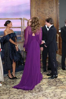 . 22 09 2026. London, United Kingdom. Prince William and Kate Middleton, the Prince and Princess of Wales, at the world premiere of Digger, at the Royal Film Performance in London.  xStephenxLockx xi-Imagesx IIM-27022-0029