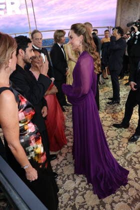 . 22 09 2026. London, United Kingdom. Prince William and Kate Middleton, the Prince and Princess of Wales, at the world premiere of Digger, at the Royal Film Performance in London.  xStephenxLockx xi-Imagesx IIM-27022-0047