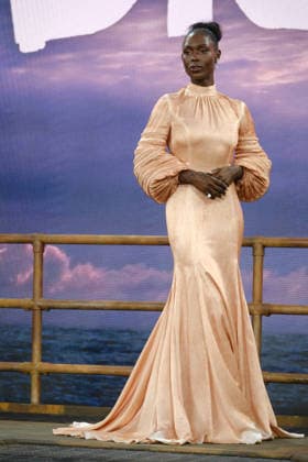 Digger World Film Premiere, London, UK Jodie Turner-Smith at Digger Royal Film Performance and World Premiere at Leicester Square Gardens, 22 September 2026., Credit:Julie Edwards Avalon United Kingdom, London  Copyright: xJuliexEdwardsx xAvalonx 1137276099