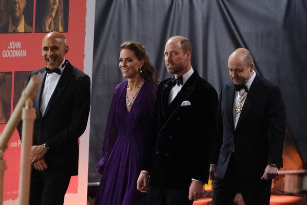 Digger World Film Premiere, London, UK guest, Catherine, Princess of Wales, Prince William, Duke of Cambridge and Gareth Neame at Digger Royal Film Performance and World Premiere at Leicester Square Gardens, 22 September 2026., Credit:Julie Edwards Avalon United Kingdom, London  Copyright: xJuliexEdwardsx xAvalonx 1137286328