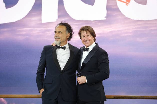 Digger World Film Premiere, London, UK Alejandro Gonzalez Inarritu and Tom Cruise at Digger Royal Film Performance and World Premiere at Leicester Square Gardens, 22 September 2026., Credit:Julie Edwards Avalon United Kingdom, London  Copyright: xJuliexEdwardsx xAvalonx 1137283478