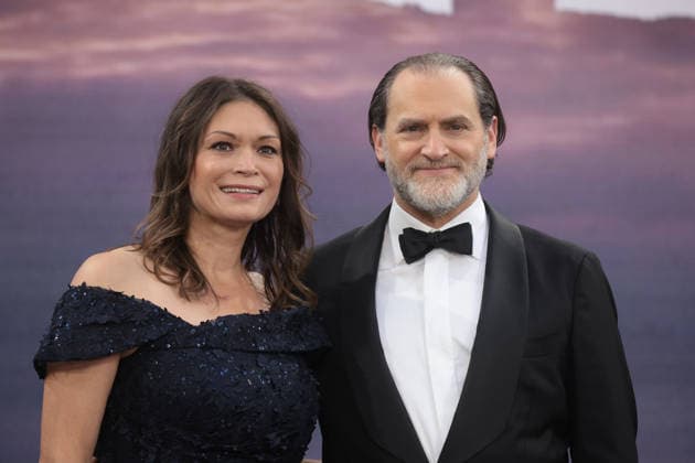 Digger World Film Premiere, London, UK guest and Michael Stuhlbarg at Digger Royal Film Performance and World Premiere at Leicester Square Gardens, 22 September 2026., Credit:James Shaw Avalon United Kingdom, London  Copyright: xJamesxShawx xAvalonx 1137273788