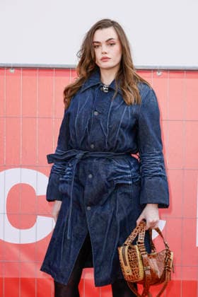 MFW Spring Summer 2027 Diesel Photocall MP MILAN, ITALY - SEPTEMBER 22: Charli Howard attends the Diesel fashion show during Milan Fashion Week WOMEN S COLLECTION SPRING SUMMER 2027 on September 22, 2026 in Milan, Italy. Photo by Marco Piovanotto Abacapress.com Milan Italy  Copyright: xPiovanottoxMarco ABACAx