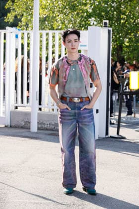 MFW Spring Summer 2027 Diesel Photocall MP MILAN, ITALY - SEPTEMBER 22: Zee Pruck attends the Diesel fashion show during Milan Fashion Week WOMEN S COLLECTION SPRING SUMMER 2027 on September 22, 2026 in Milan, Italy. Photo by Marco Piovanotto Abacapress.com Milan Italy  Copyright: xPiovanottoxMarco ABACAx