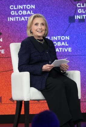 September 22, 2026, New York, Ny, USA: Secretary HILLARY RODHAM CLINTON participates in the Clinton Global Initiative 2026 Annual Meeting-.New York Hilton Midtown, NYC.September 22, 2026. New York USA - ZUMAms4_ 20260922_faf_ms4_009 Copyright: xSoniaxMoskowitzxGordonx