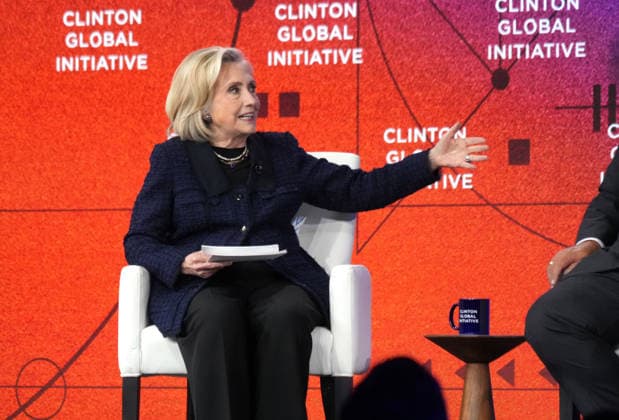 September 22, 2026, New York, Ny, USA: Secretary HILLARY RODHAM CLINTON participates in the Clinton Global Initiative 2026 Annual Meeting-.New York Hilton Midtown, NYC.September 22, 2026. New York USA  - ZUMAms4_ 20260922_faf_ms4_010 Copyright: xSoniaxMoskowitzxGordonx