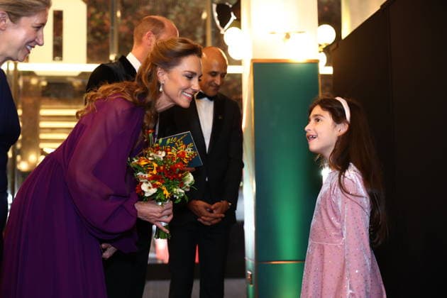 The Prince and Princess of Wales attend the Royal Film Performance 2026 World Premiere of Digger Princess of Wales meeting Evie Peters, age 7, The Prince and Princess of Wales attend the Royal Film Performance 2026 World Premiere of Digger. Their Royal Highnesses will be greeted by the Deputy Lord Lieutenant and senior representatives from the Film and TV Charity. They will then meet members of the cast and creative team, including Tom Cruise and filmmaker Alejandro G. Inarritu, Credit:Geoff Pugh for the Telegraph PA ROTA - B68 Avalon UK, London, London  Copyright: xGeoffxPughxforxthexTelegraphx xPAxROTAx-xB68x xAvalonx 1137301033